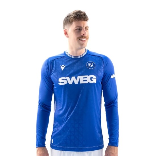 Camiseta de Manga Larga de Local para Mujer Karlsruher SC 2026/27 Camiseta de Manga Larga de Local para Mujer Karlsruher SC 2026/27