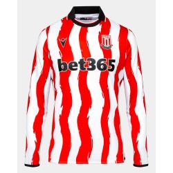 Camiseta Mujer Manga Larga Stoke City 2025/26 Local