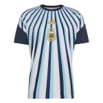 Camiseta de calentamiento tercera Mundial 2026 de Argentina para hombre Camiseta de calentamiento tercera Mundial 2026 de Argentina para hombre