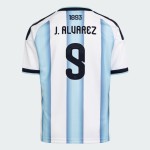 Camiseta Oficial Local Argentina 2026 Mujer J. ALVAREZ #9