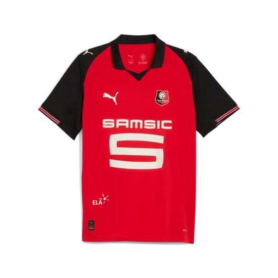 Camiseta Local Niño Rennes 2025/26 Camiseta Local Niño Rennes 2025/26