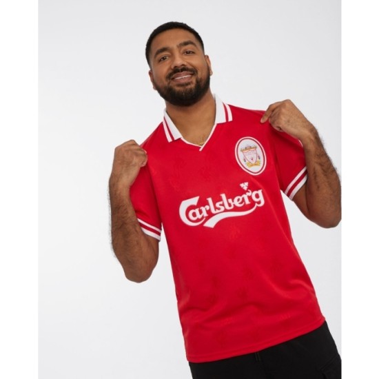 Camiseta Retro de Casa Liverpool Infantil 1996/98 Camiseta Retro de Casa Liverpool Infantil 1996/98