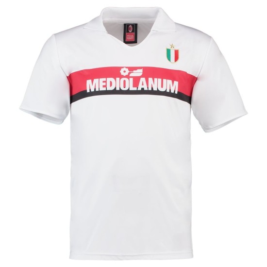 Camiseta retro Milan 1988 visitante para hombre