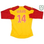 Hombre Camiseta retro local manga larga RC Lens 2010/11 Varane #14