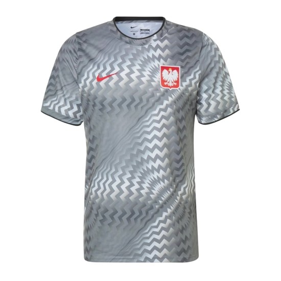 Camiseta de hombre Polonia 2026 de calentamiento tercera Camiseta de hombre Polonia 2026 de calentamiento tercera