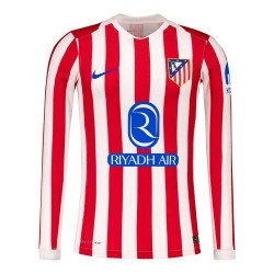 Camiseta infantil Atlético de Madrid 2025/26 local manga larga