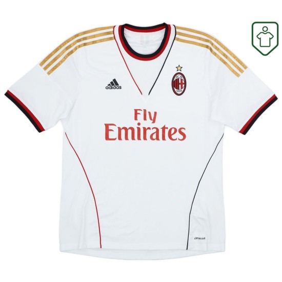 Camiseta retro Milan 2013/14 visitante para hombre