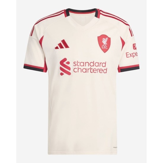 Camiseta Visitante Liverpool Mujer 2025/26 Camiseta Visitante Liverpool Mujer 2025/26