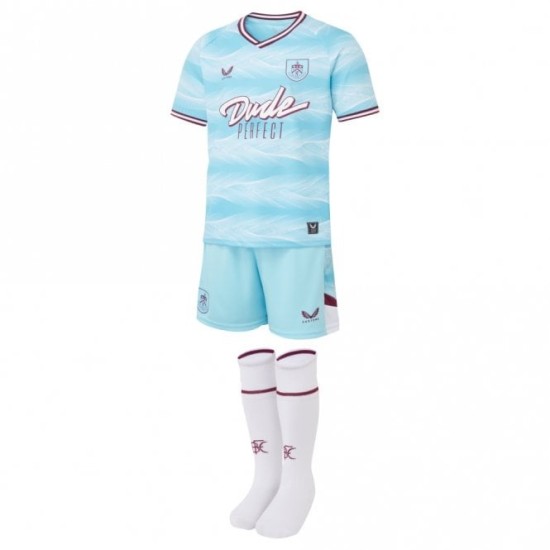 Conjunto de Visitante Burnley Niño 2025/26 Conjunto de Visitante Burnley Niño 2025/26