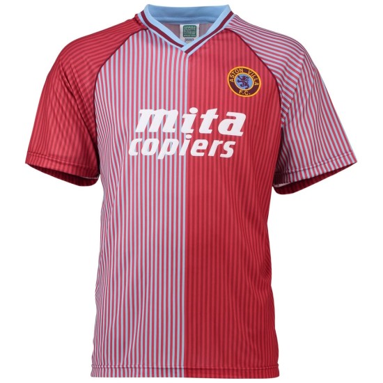 Camiseta Retro Aston Villa 1988 para Hombre