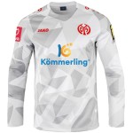 Camiseta de calentamiento con patrocinio de manga larga tercera 2025/26 del Mainz 05 para niño Camiseta de calentamiento con patrocinio de manga larga tercera 2025/26 del Mainz 05 para niño