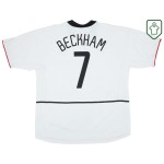 Camiseta retro visitante hombre Manchester United 2002/03 Beckham #7