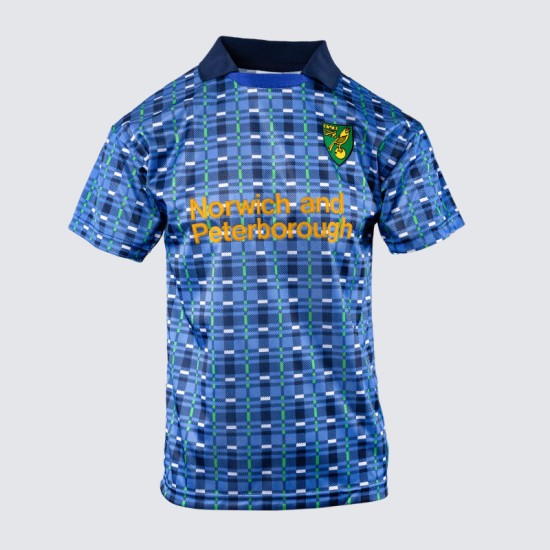 Camiseta retro de visitante del Norwich City para mujer 1994/96 Camiseta retro de visitante del Norwich City para mujer 1994/96