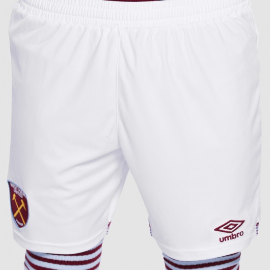 Pantalones Cortos de Local West Ham United Niño 2025/26 Pantalones Cortos de Local West Ham United Niño 2025/26