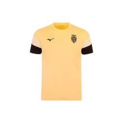 Niño AS Mónaco 2025/26 Tercera Camiseta de Previa - Amarillo