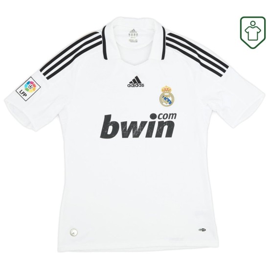 Hombre Camiseta retro local Real Madrid 2008/09