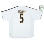 Hombre Camiseta retro local Real Madrid 2003/04 Zidane #5