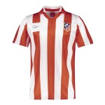 Camiseta Retro de Casa Atlético Madrid 87/88 para Mujer #10 Camiseta Retro de Casa Atlético Madrid 87/88 para Mujer #10