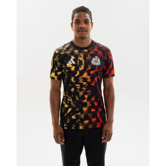 Camiseta Prepartido Tercera Niño Newcastle United 2025/26 Camiseta Prepartido Tercera Niño Newcastle United 2025/26