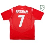Camiseta retro visitante Inglaterra 2004/06 para hombre Beckham #7 Camiseta retro visitante Inglaterra 2004/06 para hombre Beckham #7