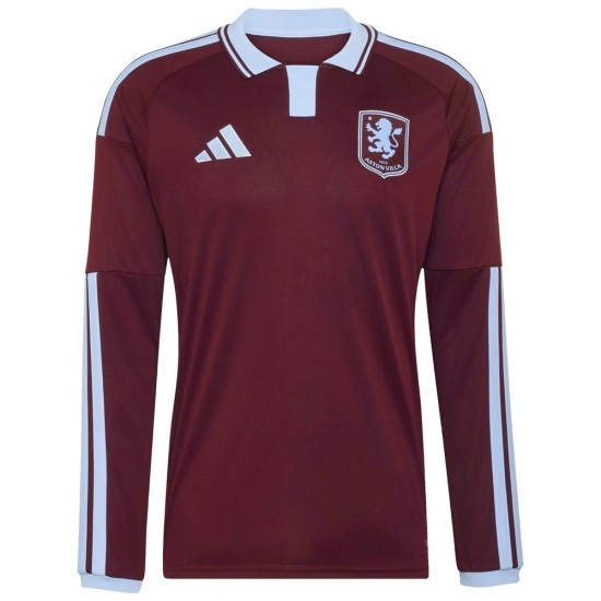 Camiseta Aston Villa 2026/27 Home de Manga Larga de Hombre Camiseta Aston Villa 2026/27 Home de Manga Larga de Hombre
