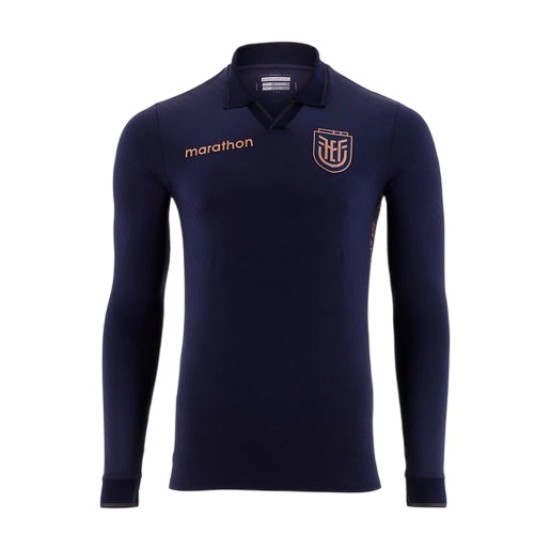 Camiseta manga larga visitante Ecuador 2026 Copa del Mundo niño
