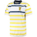 Camiseta retro visitante Escocia 1990 para hombre