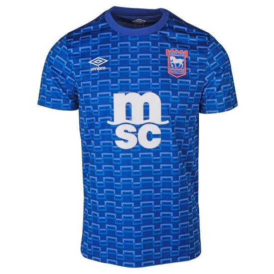 Camiseta de calentamiento local Ipswich Town 2025/26 mujer