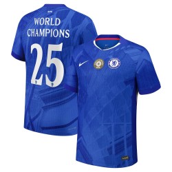 Camiseta Local Chelsea 2025/26 Hombre - Campeones del Mundo n.º 25
