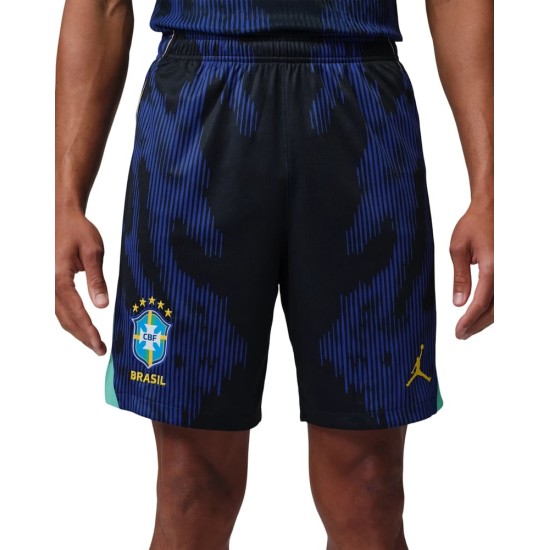 Shorts de visitante Brasil 2026 Copa del Mundo niño