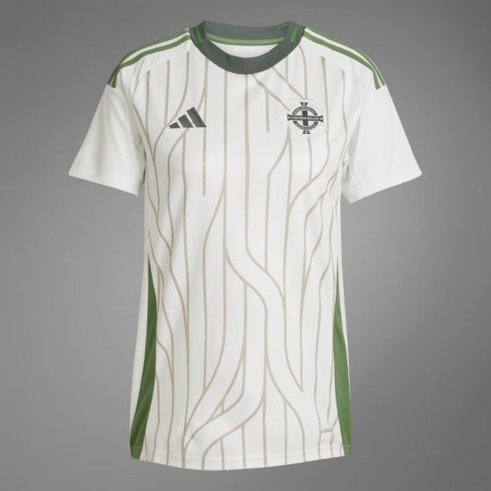 Camiseta Away del Equipo Femenino de Irlanda del Norte 2025 para Hombre