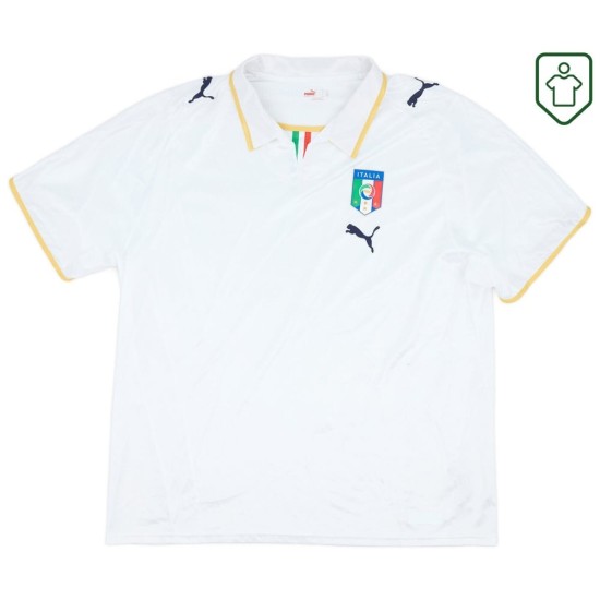 Camiseta retro visitante Italia 2007/08 para hombre Camiseta retro visitante Italia 2007/08 para hombre
