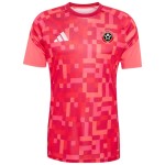 Camiseta de Prepartido de la Tercera Equipación Sheffield United 2026/27 Infantil - Rojo Camiseta de Prepartido de la Tercera Equipación Sheffield United 2026/27 Infantil - Rojo