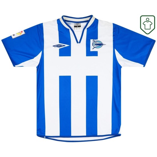 Hombre Camiseta retro local Alavés 2005/06