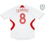 Camiseta retro visitante hombre Liverpool 2007/08 Gerrard #8 Camiseta retro visitante hombre Liverpool 2007/08 Gerrard #8