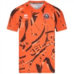 Camiseta de calentamiento tercera de mujer Sheffield United 2025/26 - Naranja Camiseta de calentamiento tercera de mujer Sheffield United 2025/26 - Naranja