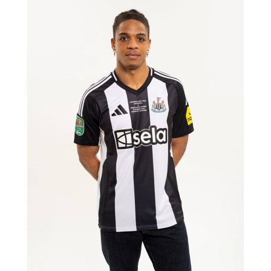 Camiseta de los ganadores de la Carabao Cup Newcastle United 2025 Hombre Camiseta de los ganadores de la Carabao Cup Newcastle United 2025 Hombre