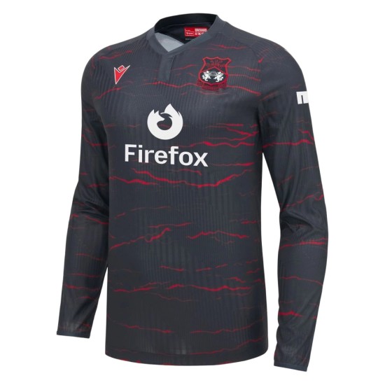 Camiseta de Manga Larga de Visitante del Wrexham AFC 2026/27 para Niño Camiseta de Manga Larga de Visitante del Wrexham AFC 2026/27 para Niño