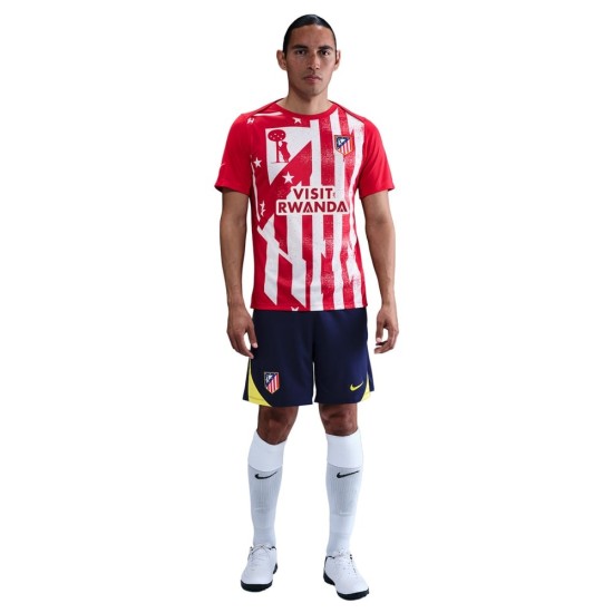 Camiseta de calentamiento tercera para hombre del Atlético de Madrid 2025/26 - Roja