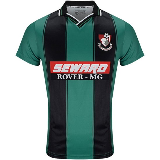 Camiseta Retro de visitante del AFC Bournemouth 1998/00 para hombre