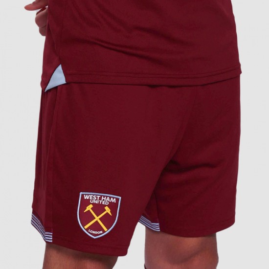 Pantalones Cortos Alternativos de Local West Ham United Niño 2025/26 Pantalones Cortos Alternativos de Local West Ham United Niño 2025/26