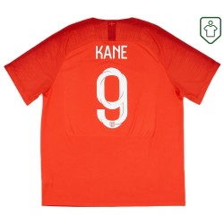 Camiseta retro visitante Inglaterra 2018/19 para hombre Kane #9