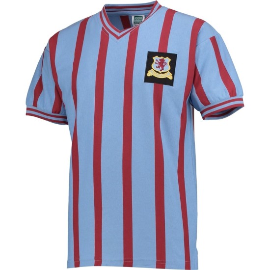 Camiseta Retro Aston Villa Final FA Cup 1957 para Hombre Camiseta Retro Aston Villa Final FA Cup 1957 para Hombre