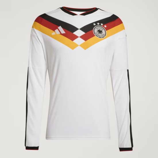 Camiseta de manga larga local de la Copa del Mundo 2026 de Alemania para hombre Camiseta de manga larga local de la Copa del Mundo 2026 de Alemania para hombre