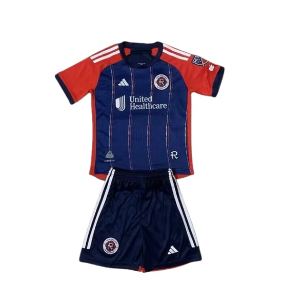 Kit infantil New England Revolution 2025 local Kit infantil New England Revolution 2025 local
