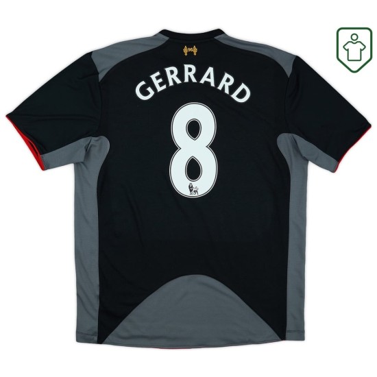 Camiseta retro visitante hombre Liverpool 2012/13 Gerrard #8 Camiseta retro visitante hombre Liverpool 2012/13 Gerrard #8