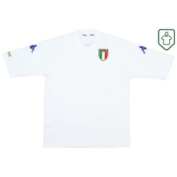 Camiseta retro visitante Italia 2000/01 para hombre