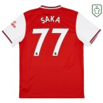 Camiseta retro local hombre Arsenal 2019/20 Saka #77 Camiseta retro local hombre Arsenal 2019/20 Saka #77
