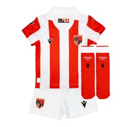 Conjunto de la 1.ª equipación del Stoke City 2026/27 para niño