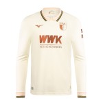 Camiseta Especial Manga Larga 2025/26 FC Augsburg Crema Niño